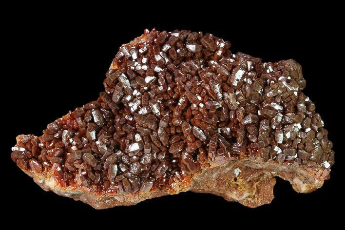 Ruby Red Vanadinite Crystals on Barite - Morocco #134703